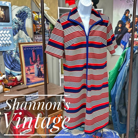 Lady Robin VNTG 1960’s style sz XL dress A44 - Picture 1 of 6